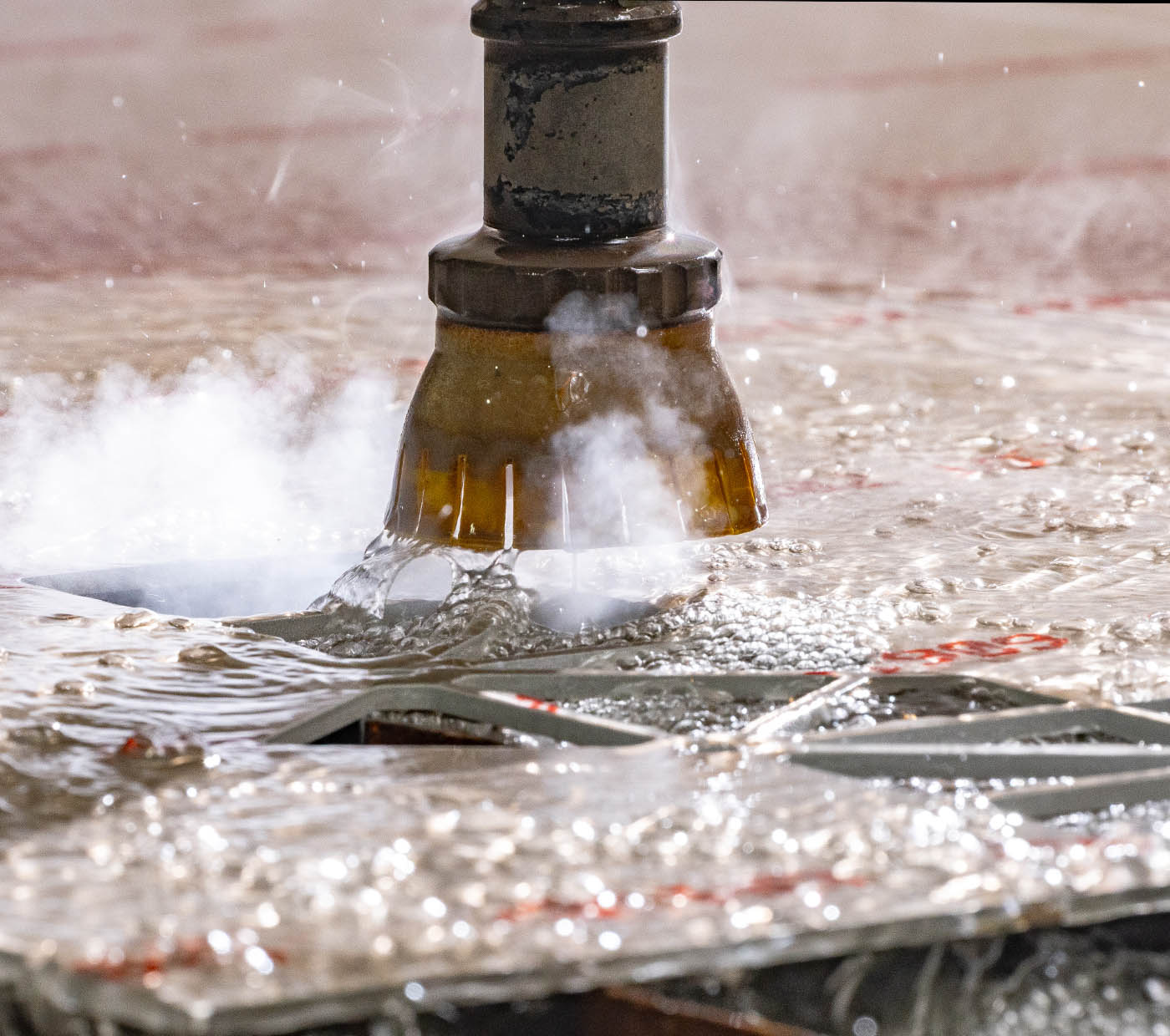 cap waterjet